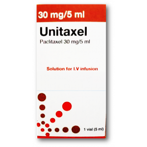 UNITAXEL 30 MG / 5 ML ( PACLITAXEL 30 MG ) IV INFUSION VIAL 5ML